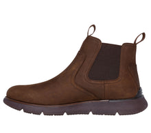 Load image into Gallery viewer, Skechers Mens Brown Gusset Boot: 205227