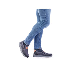 Load image into Gallery viewer, Rieker Mens Navy Slip-On Shoe B7654-02