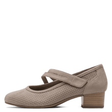 Load image into Gallery viewer, Jana Ladies Stone Low Heel Bar Shoe: 24363-42