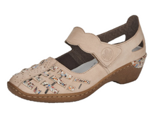 Load image into Gallery viewer, Rieker Ladies Velcro Strap Shoe