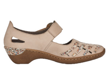Load image into Gallery viewer, Rieker Ladies Velcro Strap Shoe
