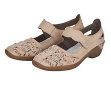 Load image into Gallery viewer, Rieker Ladies Velcro Strap Shoe