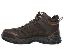 Load image into Gallery viewer, Skechers Mens Brown Steel Toe Work Boot ( WORK: LEDOM ST WP)