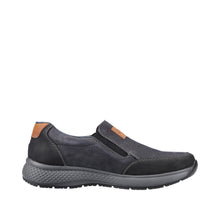 Load image into Gallery viewer, Rieker Mens Navy Slip-On Shoe B7654-02