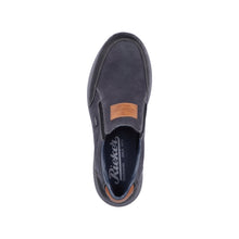 Load image into Gallery viewer, Rieker Mens Navy Slip-On Shoe B7654-02