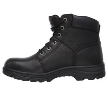 Load image into Gallery viewer, Skechers Mens Black Steel Toe Boot : 77009EC