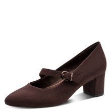 Load image into Gallery viewer, Jana Ladies Brown Bar Shoe: 24461-47

