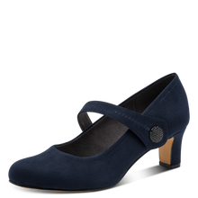 Load image into Gallery viewer, Jana Ladies Navy Velcro Strap Shoe: 22473-41 (Copy)

