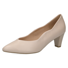 Load image into Gallery viewer, Caprice Ladies Cream Court Shoe : 22400-46
