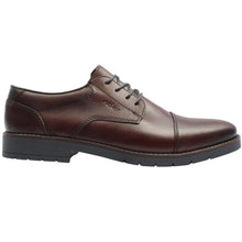 Load image into Gallery viewer, Rieker Mens Brown Toe-Cap Shoe: 13901-25
