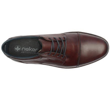 Load image into Gallery viewer, Rieker Mens Brown Toe-Cap Shoe: 13901-25
