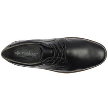 Load image into Gallery viewer, Rieker Mens Black Lace-Up Shoe: 13900-00
