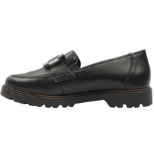Load image into Gallery viewer, Rieker Ladies Black Loafer: 45553-00
