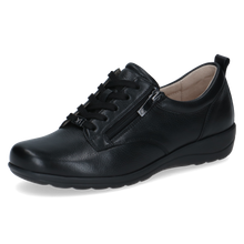 Load image into Gallery viewer, Caprice Ladies Black Lace-Up Shoe: 23764-47
