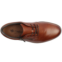 Load image into Gallery viewer, Rieker Mens Tan Lace-Up Shoe: 14706-24
