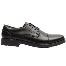 Load image into Gallery viewer, Rieker Mens Black Toe-Cap Shoe: 13901-00
