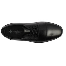 Load image into Gallery viewer, Rieker Mens Black Toe-Cap Shoe: 13901-00
