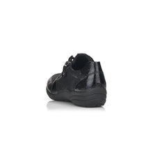 Load image into Gallery viewer, Remonte Black Patent Lace-Up Shoe: R7637-03
