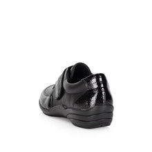 Load image into Gallery viewer, Remonte Ladies Black Velcro Shoe R7600-04

