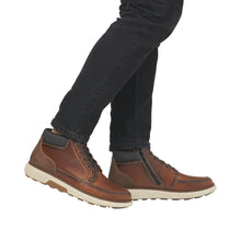 Load image into Gallery viewer, Rieker Mens Brown Lace-Up Boot: B3314-24
