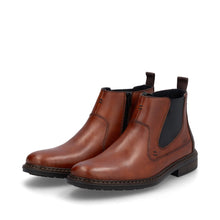 Load image into Gallery viewer, Rieker Mens Tan Gusset Boot: 17654-22
