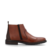 Load image into Gallery viewer, Rieker Mens Tan Gusset Boot: 17654-22
