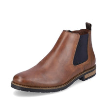 Load image into Gallery viewer, Rieker Mens Tan Gusset Boot: 14653-24
