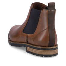 Load image into Gallery viewer, Rieker Mens Tan Gusset Boot: 14653-24
