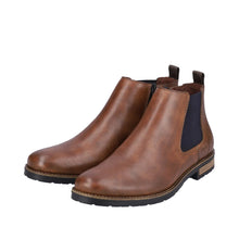 Load image into Gallery viewer, Rieker Mens Tan Gusset Boot: 14653-24
