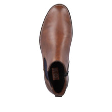 Load image into Gallery viewer, Rieker Mens Tan Gusset Boot: 14653-24
