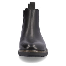 Load image into Gallery viewer, Rieker Mens Black Gusset Boots: 33180-00
