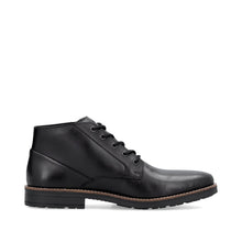 Load image into Gallery viewer, Rieker Mens Black Lace-Up Boots:  33207-00
