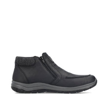 Load image into Gallery viewer, Rieker Mens Black Zip Boot: 03660-00
