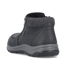 Load image into Gallery viewer, Rieker Mens Black Zip Boot: 03660-00
