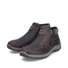 Load image into Gallery viewer, Rieker Mens Brown Zip Boot: 03660-25
