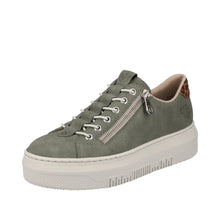 Load image into Gallery viewer, Rieker Ladies Green Trainer: M2952-52
