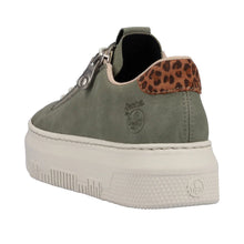 Load image into Gallery viewer, Rieker Ladies Green Trainer: M2952-52

