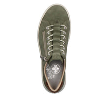 Load image into Gallery viewer, Rieker Ladies Green Trainer: M2952-52

