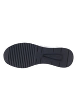 Load image into Gallery viewer, Remonte Ladies White, Navy and Red Wedge Trainers: D0T04-81
