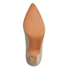 Load image into Gallery viewer, Marco Tozzi Ladies Beige Nubuck Court Shoe: 22418-41
