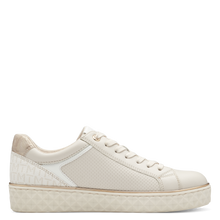 Load image into Gallery viewer, Marco Tozzi Ladies Cream Trainer: 23709-41
