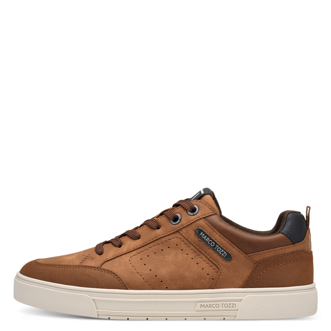 Marco Tozzi Men’s Tan Lace-Up Shoe: 13623-44