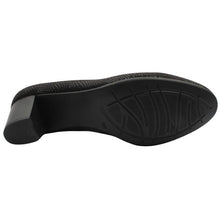 Load image into Gallery viewer, Jana Ladies Black Court Shoe : 22476-42
