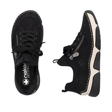 Load image into Gallery viewer, Rieker Ladies Black Trainers: 45973-00
