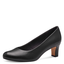 Load image into Gallery viewer, Jana Ladies Black Court Shoe: 22472-41
