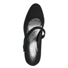 Load image into Gallery viewer, Jana Ladies Black Velcro Strap Shoe: 22473-41
