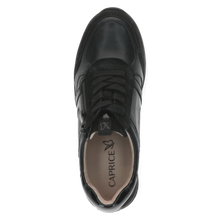 Load image into Gallery viewer, Caprice Ladies Black Wedge Trainer: 23300-44

