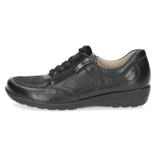 Load image into Gallery viewer, Caprice Ladies Black Lace-Up Shoe: 23766-43
