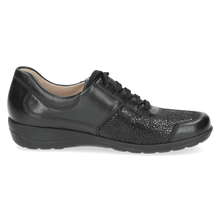Load image into Gallery viewer, Caprice Ladies Black Lace-Up Shoe: 23766-43
