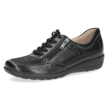 Load image into Gallery viewer, Caprice Ladies Black Lace-Up Shoe: 23766-43
